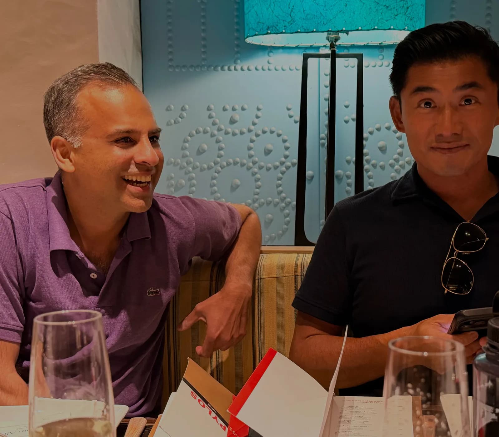 Conversations that outlast dessert.